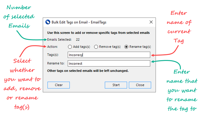 Filing History Screen